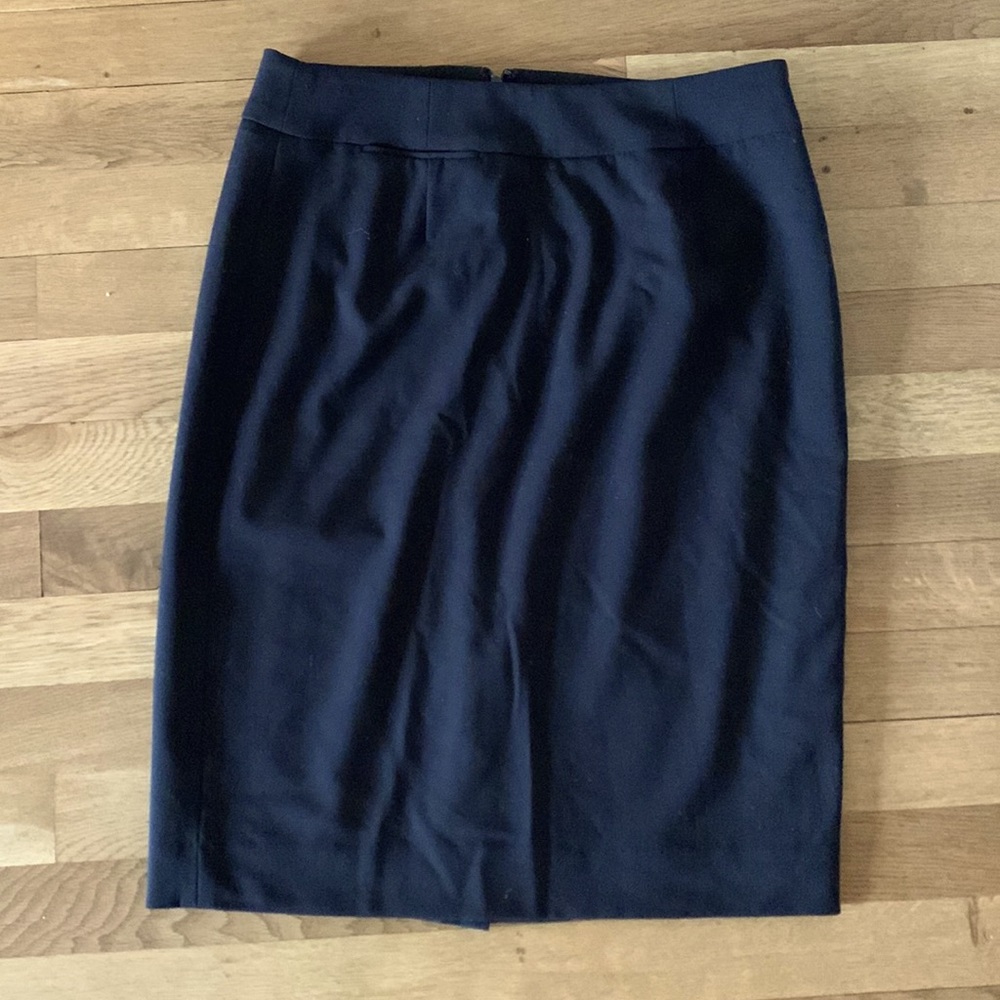Calvin Klein Black A-line skirt.